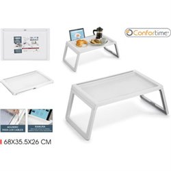 MESA PLASTICO PLEGABLE 68X35.5X26CM CONFORTIME