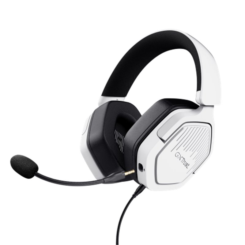 Trust GXT492W Carus Auriculares Alámbrico Diadema Juego Blanco