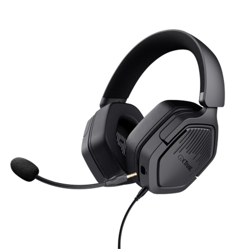 Trust GXT492 Carus Auriculares Alámbrico Diadema Juego Negro