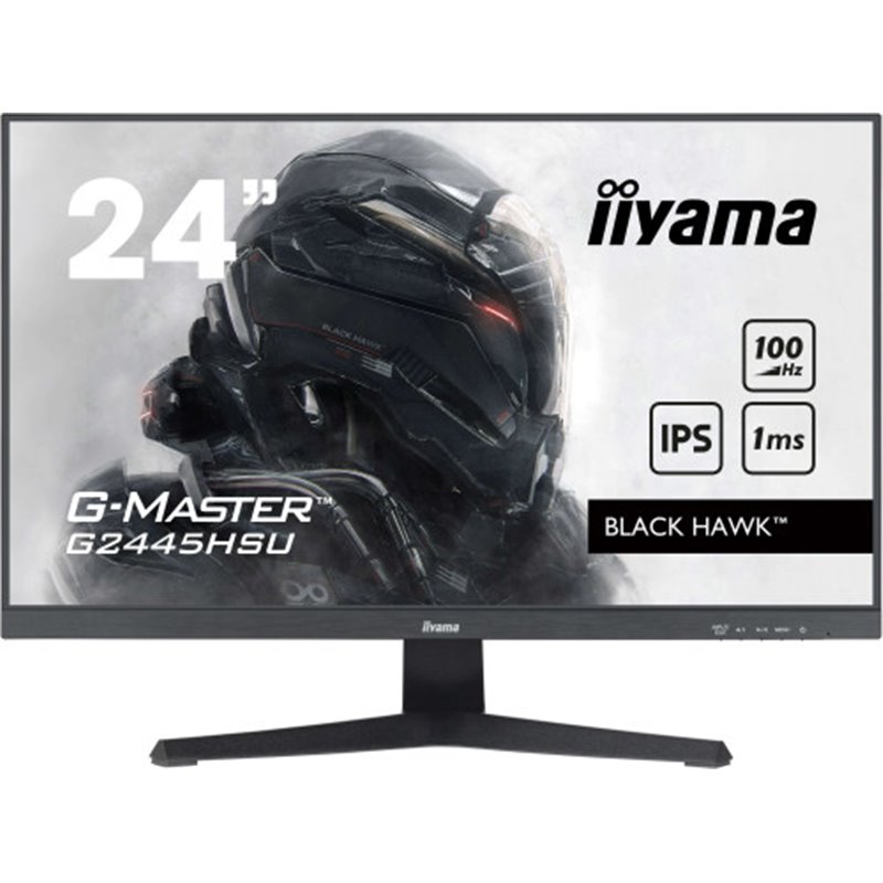 iiyama G-MASTER G2445HSU-B2 pantalla para PC 61 cm (24") 1920 x 1080 Pixeles Full HD LCD Negro