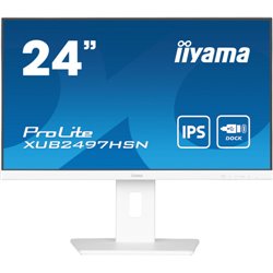 iiyama ProLite XUB2497HSN-W2 pantalla para PC 60,5 cm (23.8") 1920 x 1080 Pixeles Full HD LED Blanco