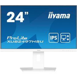 iiyama ProLite XUB2497HSU-W2 pantalla para PC 60,5 cm (23.8") 1920 x 1080 Pixeles Full HD LED Blanco