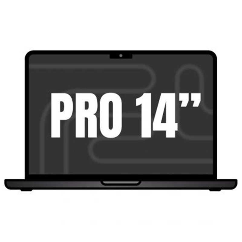 Apple Macbook Pro 14"/ M4 Pro 14-Core CPU/ 24Gb/ 1Tb SSD/ 20-Core GPU/ Negro Espacial