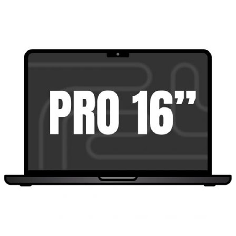 Apple Macbook Pro 16"/ M4 Pro 14-Core CPU/ 24Gb/ 512Gb SSD/ 20-Core GPU/ Negro Espacial