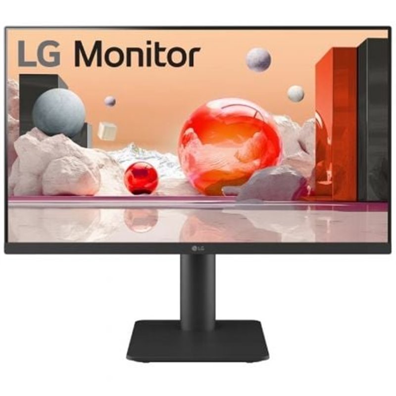 Monitor LG 25MS550-B 24.5"/ Full HD/ Multimedia/ Regulable en altura/ Negro