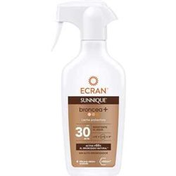 LECHE PROTECTORA SUNNIQUE BRONCEA PISTOLA  F30 275 ML ECRAN