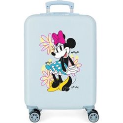 MALETA TROLLEY ABS BOLD MINNIE DISNEY 55CM