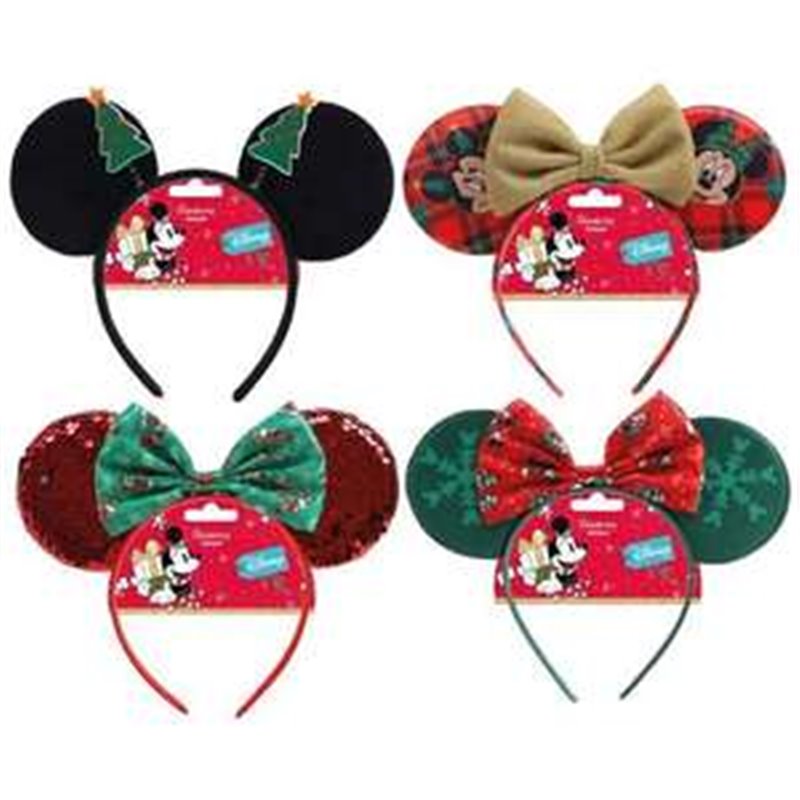 ACCESORIOS PELO DISPLAY NAVIDAD 24 PCS MINNIE 46.6 X 18.0 X 50.0 CM