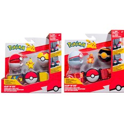 Set Cinturon Poke Ball Pikachu Pokemon surtido