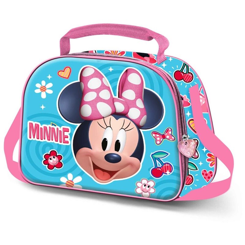 Bolsa portameriendas 3D Happiness Minnie Disney