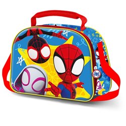 Bolsa ortameriendas 3D Amazing Spidey and His Amazing Friends Marvel