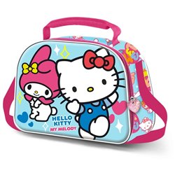 Bolsa portameriendas 3D Friendship Hello Kitty