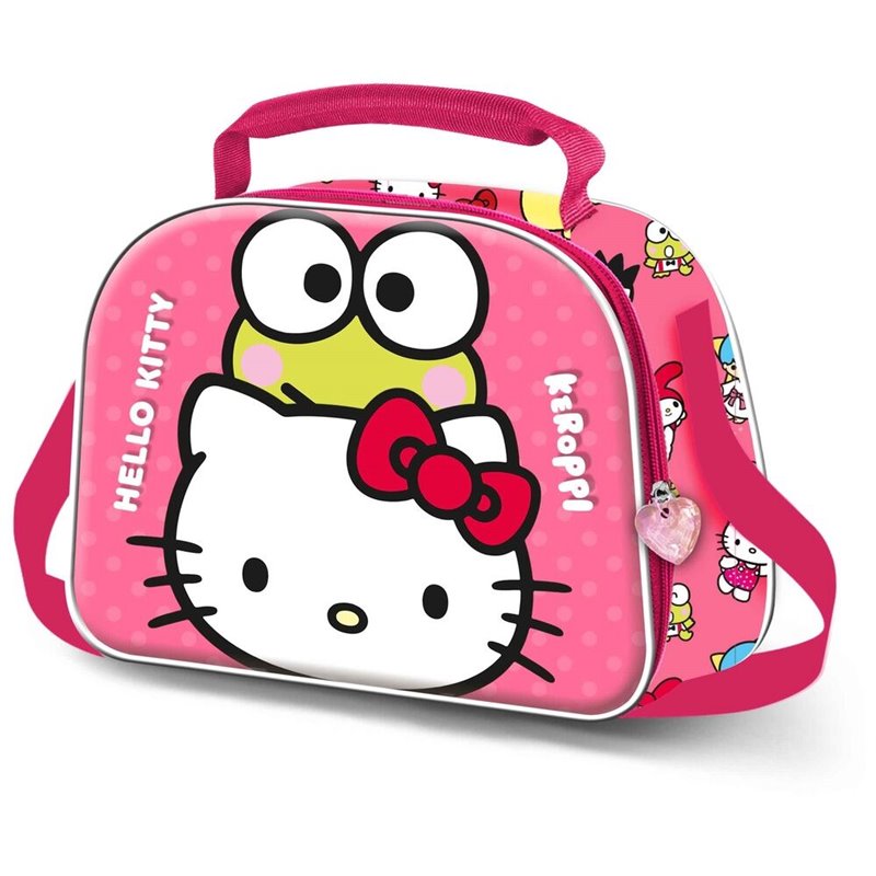 Bolsa Portameriendas 3D Funny Hello Kitty