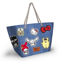 Bolsa playa Stickers Hello Kitty