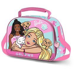 Bolsa portameriendas 3D Pets Barbie