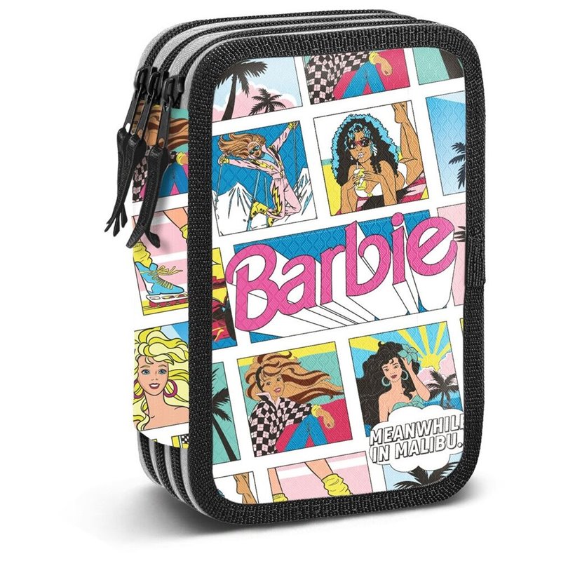 Plumier Comic Barbie triple