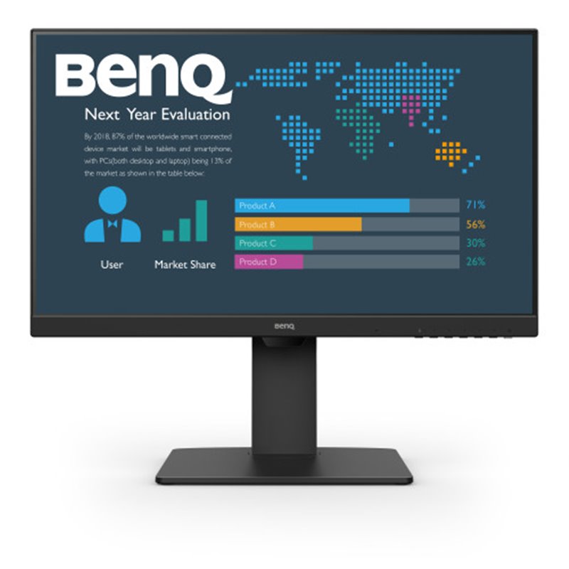 MONITOR BENQ BUSINESS BL2786TC 27” IPS 1080P, FHD, USB-C (65W),  100HZ, EYE-CARE, ERGONÓMICO, HUB USB,  99% SRGB, HDMI, DP, TÜV