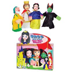 CAJA 4 MARIONETAS BLANCANIEVES