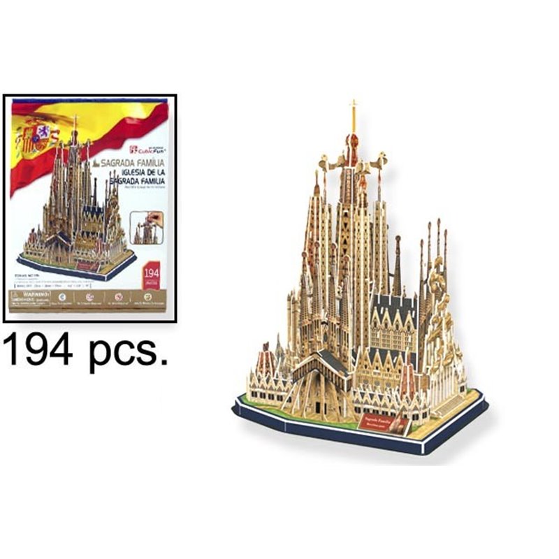 3D PUZZLE SAGRADA FAMILIA BARCELONA