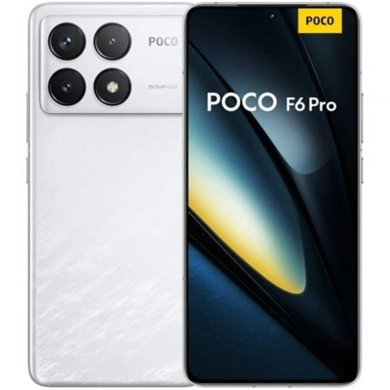 Smartphone Xiaomi POCO F6 Pro 12GB/ 256GB/ 6.67"/ 5G/ Blanco