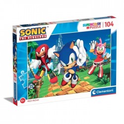 PUZZLE 104 PZAS SUPER COLOR SONIC THE HEDGEHOG