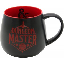 D&D TAZA CON FIGURITA DADO 3D EN SU INTERIOR