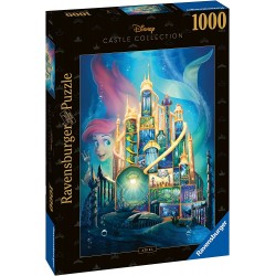 PUZZLE DISNEY CASTLES ARIEL 1000 PIEZAS