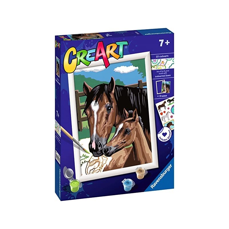 CREART SERIE D CLASSIC - CABALLOS EN LOS PASTOS