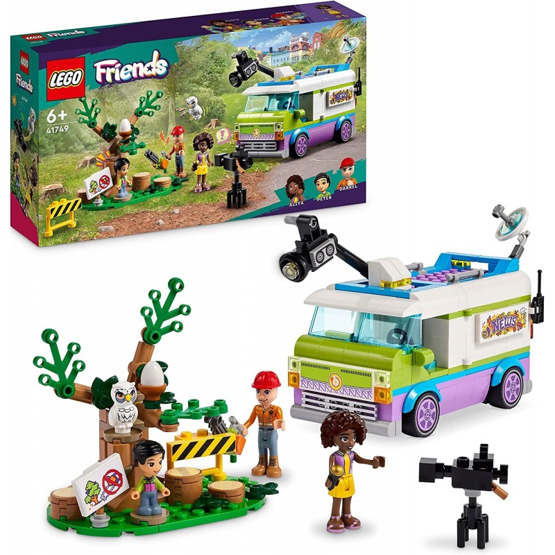 LEGO FRIENDS UNIDAD MOVIL DE NOTICIAS