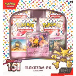 POKEMON CAJA ESPECIAL OCTOBER ALAKAZAM EX 151 CASTELLANO