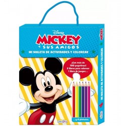 MALETA ACTIVIDADES Y COLOREAR MICKEY