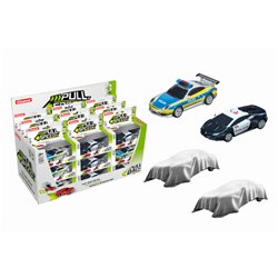 Coche Pull & Speed Policia luz y sonido surtido