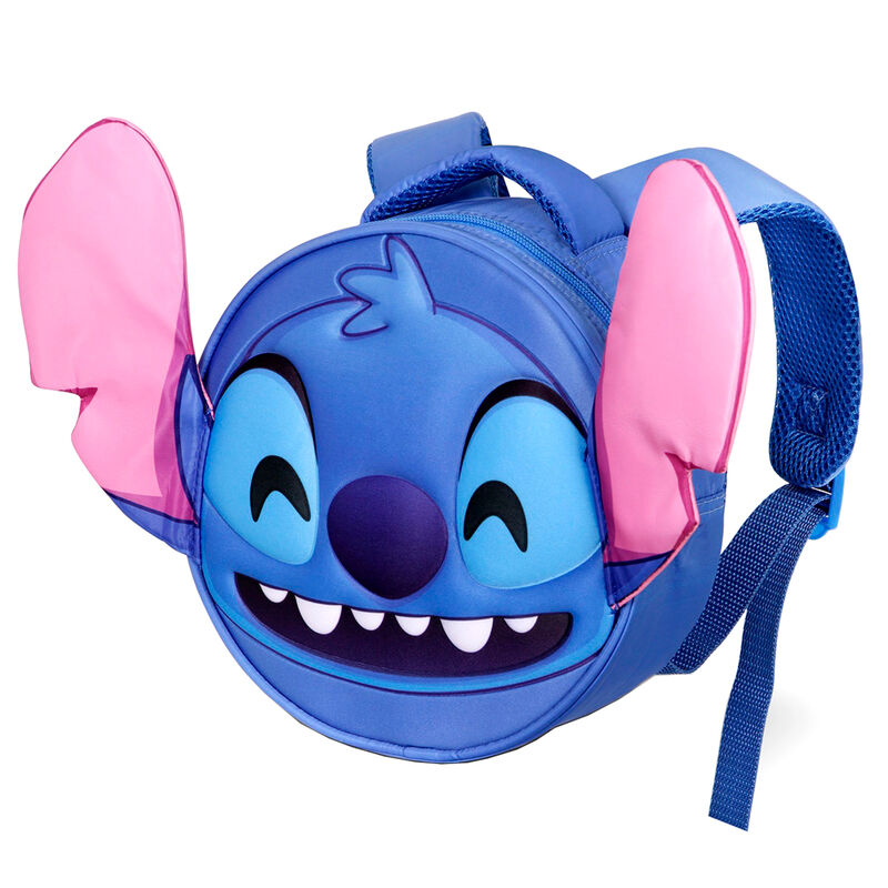 Mochila 3D Emoji Stitch Disney 22cm