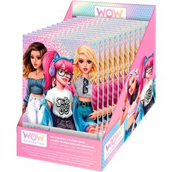 Cuaderno A5 pegatinas Wow Generation