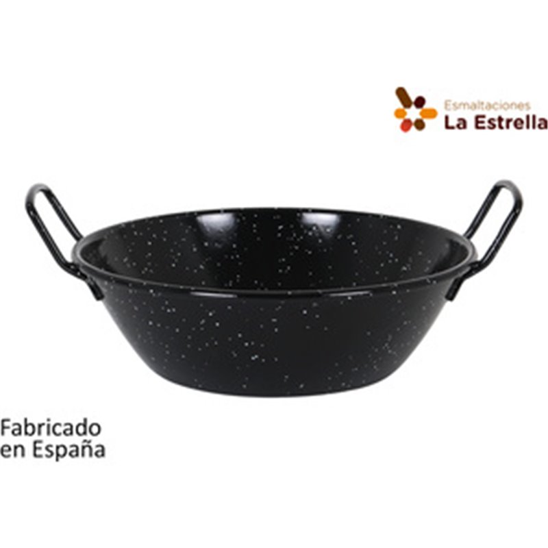 PAELLERA HONDA BORDONADA 26CM-3,8L JASPEADA