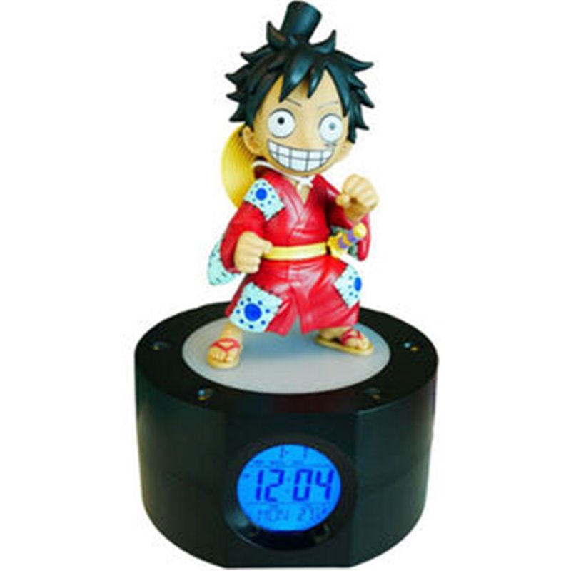 FIGURA DESPERTADOR LUFFY ONE PIECE 20CM