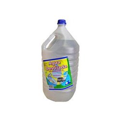 GARRAFAS AGUA DESTILADA 5 L.