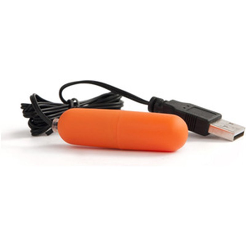 BALA VIBRADORA USB NARANJA