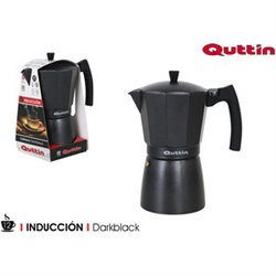 CAFETERA 12SERV.INDUCCION DARKBLACK QUTTIN