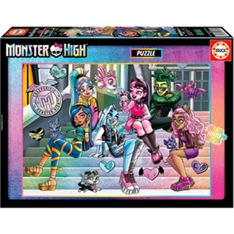 MONSTER HIGH PUZZLE 1000 PIEZAS