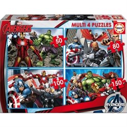 AVENGERS PUZZLE MÚLTIPLE 50-80-100-150