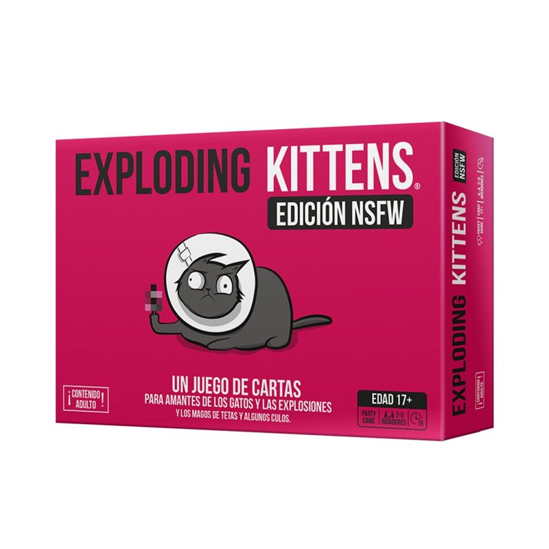 EXPLODING KITTENS EDICION NSFW NUEVA ED.