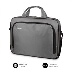 SUBBLIM Maletín Ordenador Oxford Laptop Bag 11-12,5" Grey