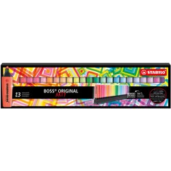 ESTUCHE ARTY 23 BOSS COLORES SURTIDOS STABILO 7023-01-5-20