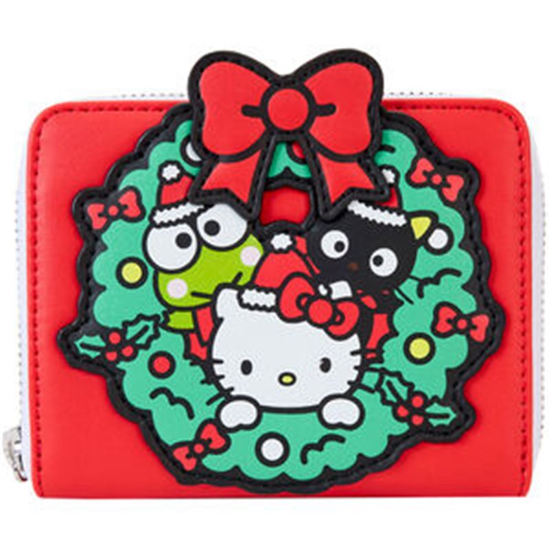 CARTERA CHRISTMAS HELLO KITTY SANRIO LOUNGEFLY