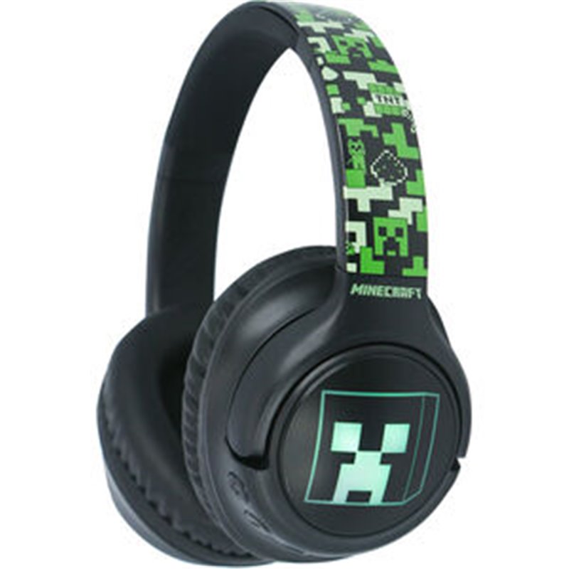 AURICULARES INALAMBRICOS LED MINECRAFT