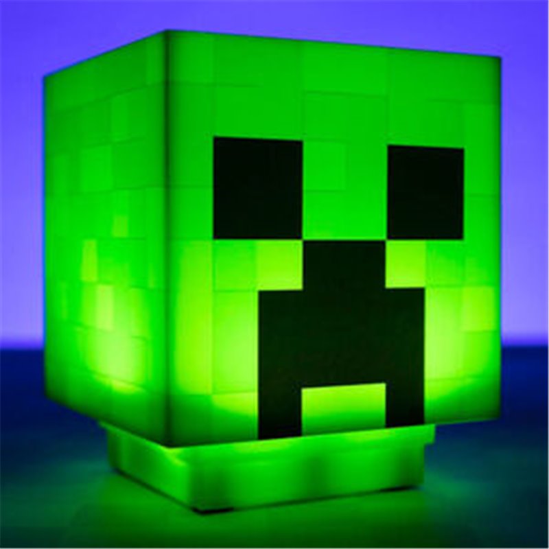 LAMPARA CREEPER MINECRAFT