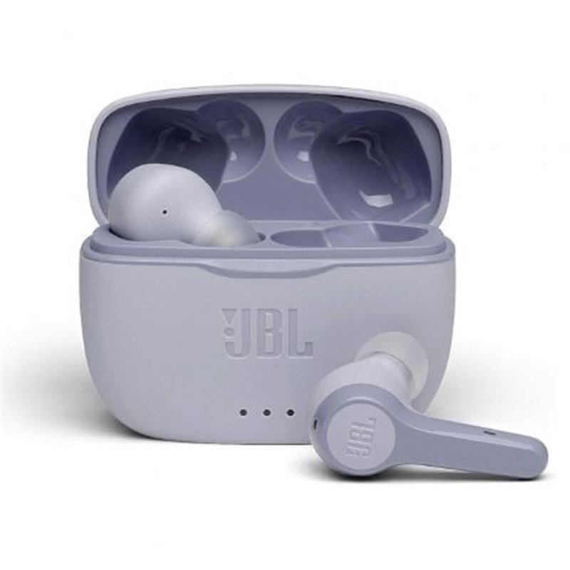 Auriculares Bluetooth JBL Tune 215 TWS con estuche de carga/ Autonom�a 5h/ Purpura