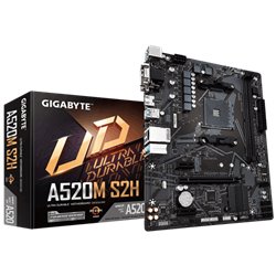 Gigabyte A520M S2H placa base Zócalo AM4 Micro ATX