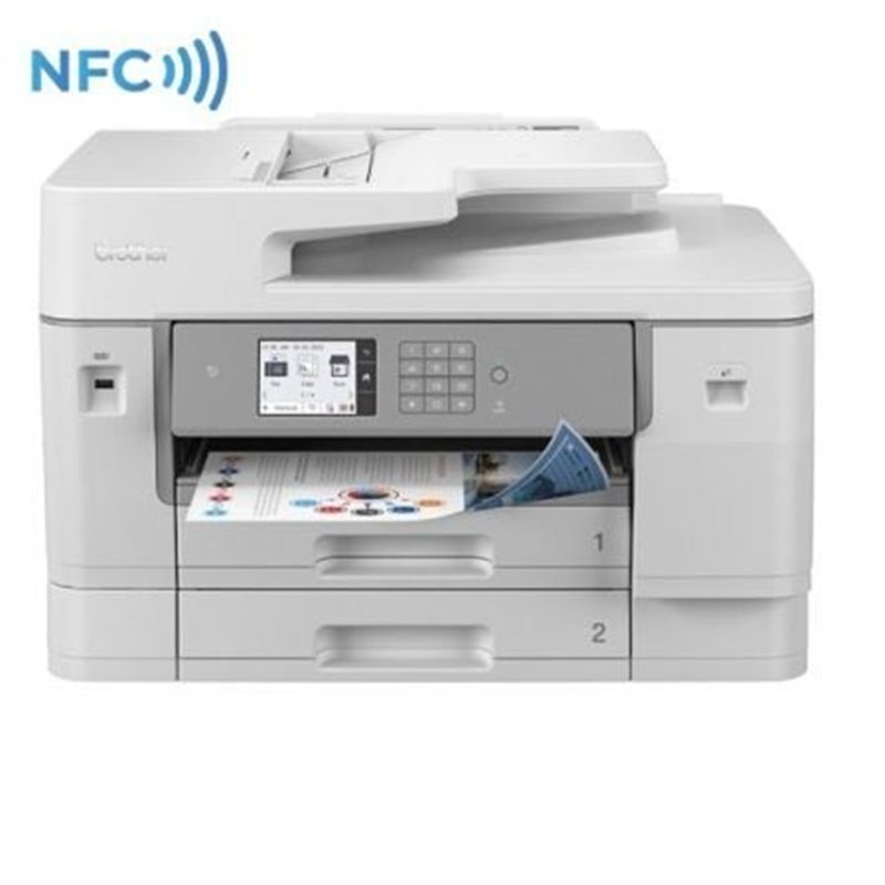 Multifunci�n A3 Brother MFC-J6955DW WiFi/ Fax/ D�plex/ Blanca